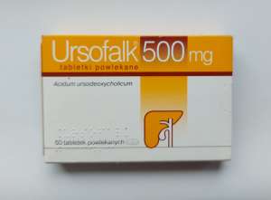 Урсофальк Ursofalk 500 mg на 50 шт 1250 грн Німеччина ціна купити Київ Львів Дніпро Вінниця