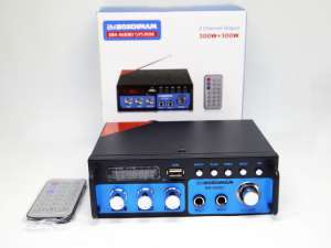 Усилитель BM AUDIO BM-600BT USB Блютуз 300W+300W 2х канальный Караоке 450 грн. - объявление