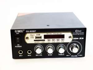 Усилитель UKC SN-805BT Bluetooth, USB,SD,FM,MP3 + караоке! Качество 480 грн. - оголошення