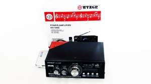 Усилитель WVNGR WG-699BT USB Блютуз 300W+300W 2х канальный 410 грн. - объявление