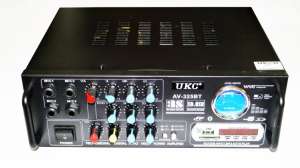 Усилитель звука UKC AV-325BT USB+SD+AUX+Bluetooth+Караоке 840 грн. - оголошення