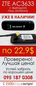 Успейте забрать роутер ZTE AC3633 с выходом под антенну. - объявление