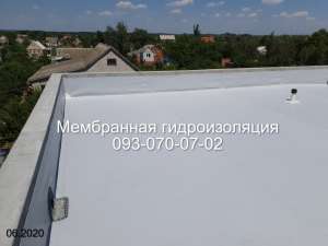 Устройство плоской мембранной кровли Новомосковск - объявление