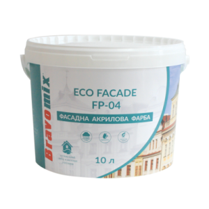 Фасадна акрилова фарба ECO FACADE FP-04 - объявление
