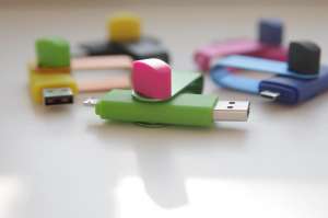 Флешка 2 в 1 USB для андроид 32Gb USB+OTG Много цветов(Проверенные) - оголошення