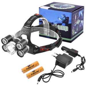 Фонарь налобный Bailong RJ-5500-T6+4XPE 270 грн. - оголошення