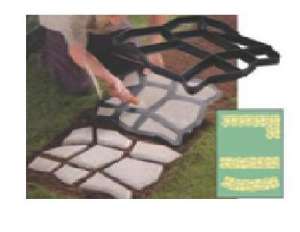 Форма пластиковая для тротуарных дорожек