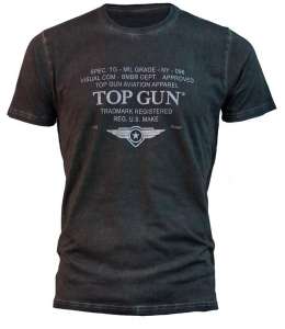 Футболка Top Gun Specs-Logo Tee (черная) - оголошення