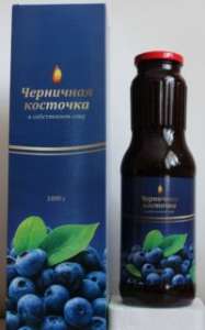 Целебная Черничная паста от многих болезней. - объявление