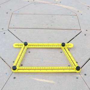 Шаблон линейка, малка, Multi Angle, template tool, Angle-izer