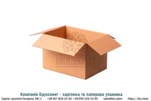 Широкая картонная коробка 600 x 300 x 200 мм, 9 кг - производство и продажа - оголошення