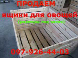 Ящики для овощей. Тара для овощей оптом. - объявление