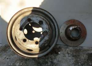 диск колесный r15 (спарка), форд транзит 2,5д до 1999 г - объявление
