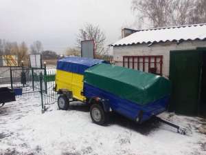 новый мощный прицеп Лев 21 с гарантией 5 год. есть росстрочка - оголошення