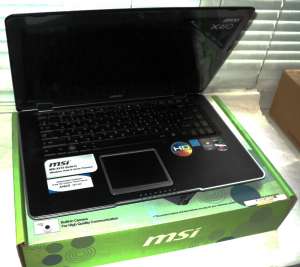 ноутбук MSI x410 - объявление