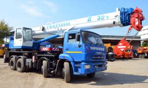продам везедходный автокаран Камаз галичанин 32 тонны 2014 г.в - оголошення