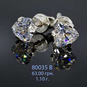 серебро 925 ° цирконы