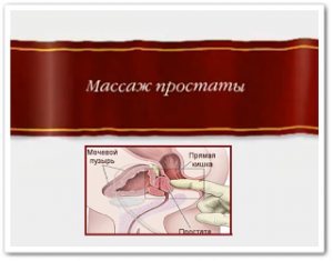 урологический массаж - объявление