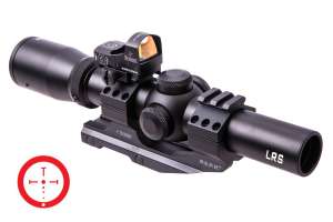 ������ �������� Burris FF Tac 30, 1X-4X-24mm LRS, Ball W/FF (�����!) - ����������