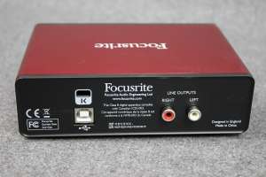 ������ �������� ����� FOCUSRITE Scarlett Solo MK2