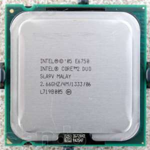 ������ ��������� Intel Core 2 Duo E6750 BOX (Socket 775) - ����������