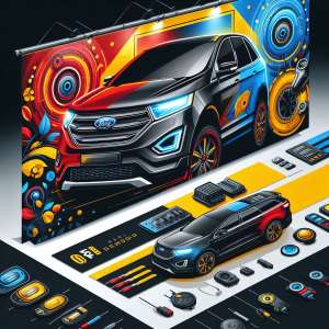 ������� ������� �� ����� �� �������� Ford Edge 2019, 2020 � 2021 ���� ������� - ����������