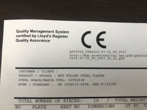 ��������� ����� ��������������� �������� S355J2 �������� �� 6 �� 50 �� - ����������