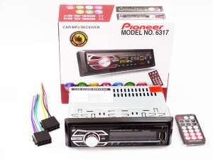 ������������� Pioneer 6317 - MP3 Player, FM, USB, SD, AUX - RGB ��������� 395 ���. - ����������