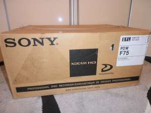 ������������� XDCAM HD Sony PDW-F75